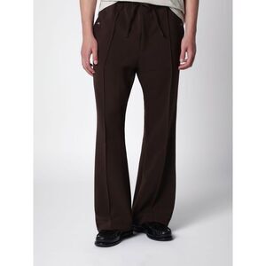 Flared Stretch Technical Fabric Trousers Needles With Elasticated Waist